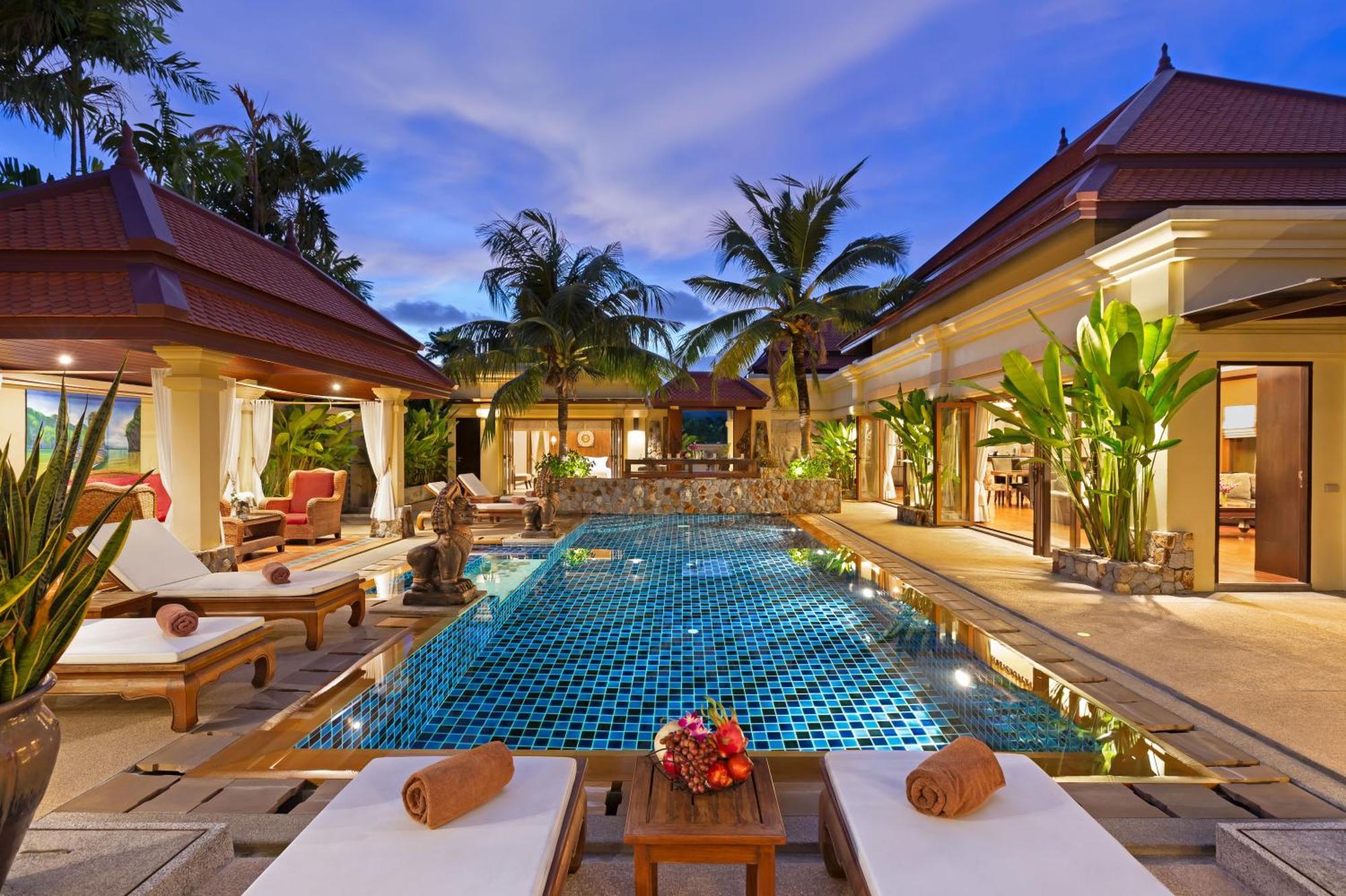 Extraordinary Courtyard 6Br Pool Villa Sri Suri, Naiharn Rawai エクステリア 写真
