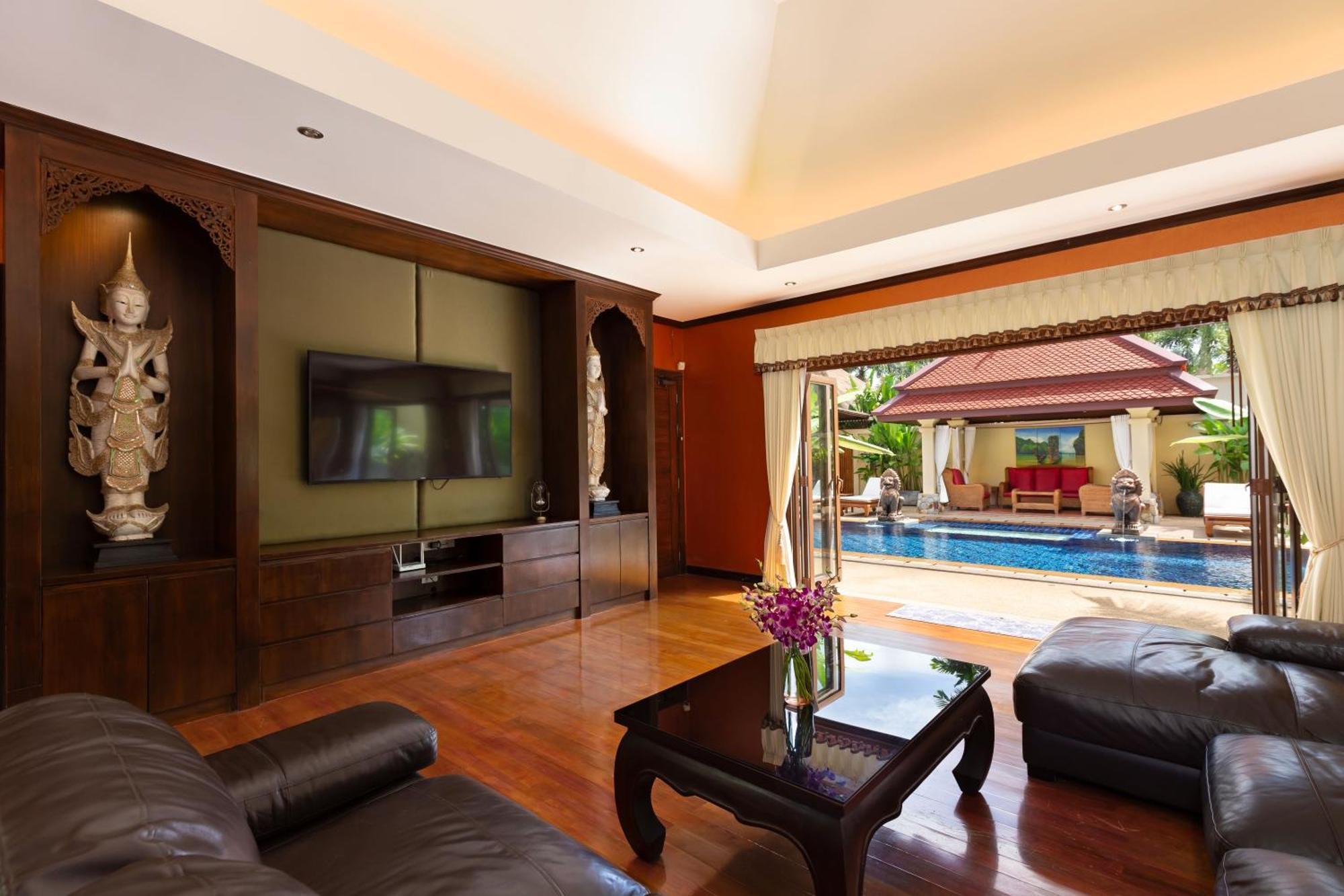Extraordinary Courtyard 6Br Pool Villa Sri Suri, Naiharn Rawai エクステリア 写真